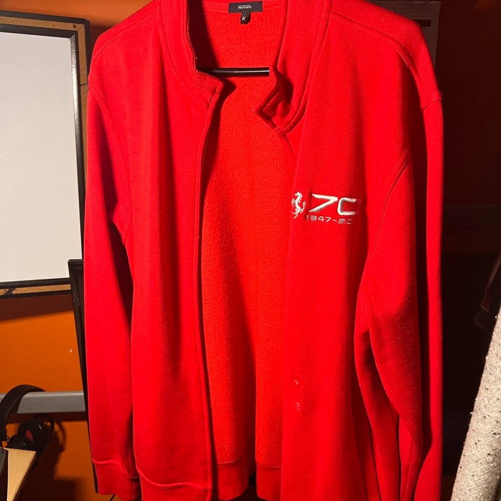 Ferrari 70th Anniversary Zip Up Fleece